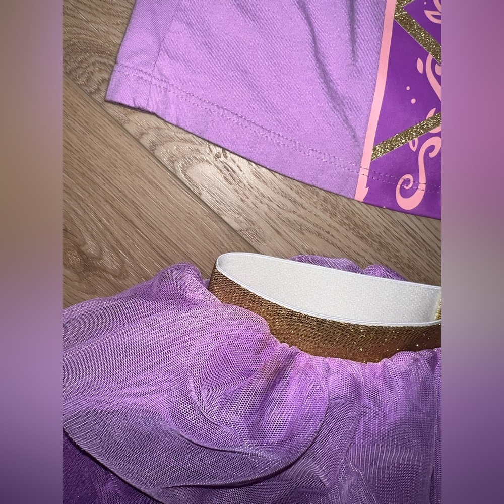 Rapunzel Disney© Princess T-Shirt and Tutu Skirt Set - Picture 7 of 8